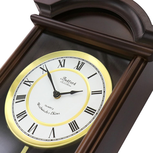 Bedford Clock Collection George - Reloj De Pared Con Péndulo