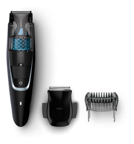 Corta Barba Philips Bt7201_15 Con Sistema De Aspiracion Color Negro