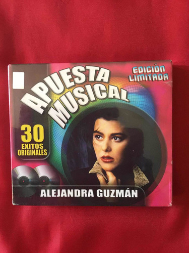 Alejandra Guzmán Cd Doble Apuesta Musical,30 Éxitos/sellado