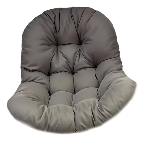 Cojín Para Silla Tipo Huevo, Suave, Cómodo Y Gris Oscuro
