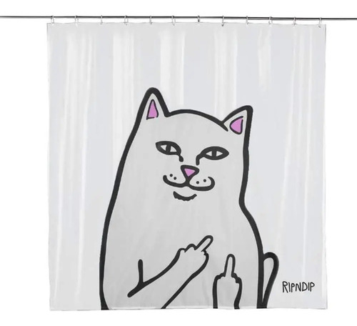 Cortina De Ducha De Baño Personalizada Rip N Dip