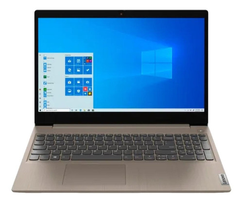 Laptop  Lenovo IdeaPad 15IIL05  almond 15.6", Intel Core i3 1005G1  4GB de RAM 128GB SSD, Intel UHD Graphics G1 1366x768px Windows 10 Home
