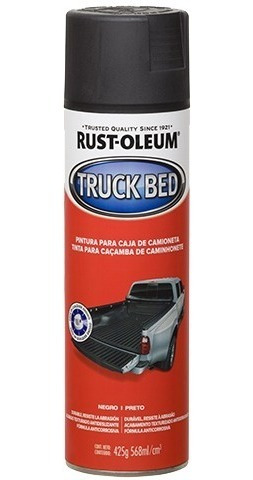 Pintura Aerosol Caja Camioneta Auto Negra Rust Oleum 425g