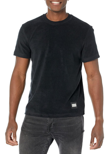 Ugg Mathew Ss Tee Fl Para Hombre, Alquitrán, Pequeño