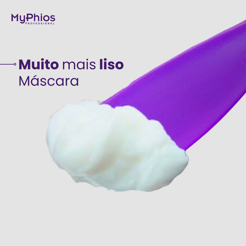 Kit Muito Mais Liso Desmaia Fios Desmaia Cabelo Myphios