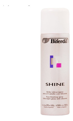 Brillo Ultra Ligero Para Cabello Biferdil C/silicona Aerosol