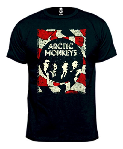 Remera Arctic Monkeys Poster 100% Algodón Premium Peinado