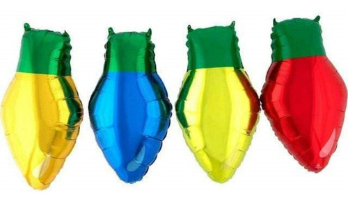 Set, De Globos Decorativos, Focos, 4 Globos