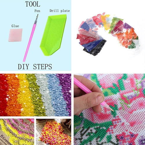 5d Diamond Painting El Beso Diamantes Cuadrad 4mybebe Color2 Multicolor