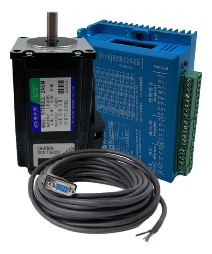 Kit Motor De Passo 22kgf.cm Com Encoder (easy Servo)+ Driver