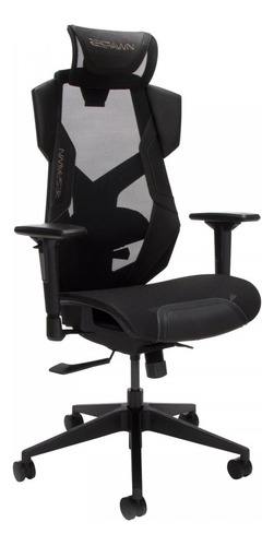 Silla Gamer Ergonomica Tela Mesh Respawn Flexx Negro 