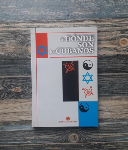  De Dónde Son Los Cubanos Libro Usado  