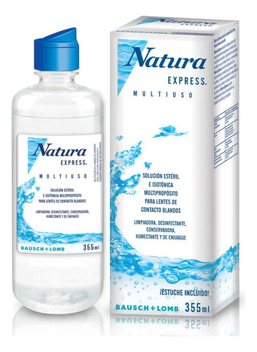 Solución Multipropósito Lentes Contacto Natura X 355 Ml