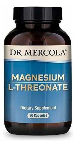 Dr. Mercola L-treonato De Magnesio 30 Porciones 90 Capsulas