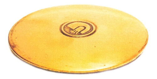 Tapa De Bronce Orbis Con Logo Chica