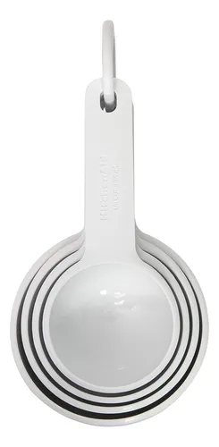 comprar Copos De Medicao Kitchenaid Conjunto De 4 Brancos