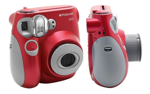Camera Polaroid Pic 300r Vermelha