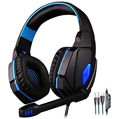 Pc Gaming Headset, Mictech G4000 Profesional De 3,5 Mm Estér