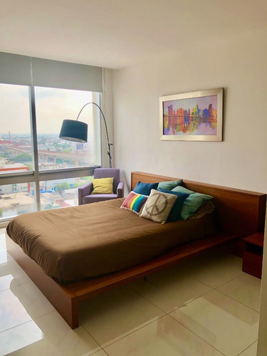 Imagen 1 de 15 de Departamento Loft En Renta Torre La Capital Zona Centro Mont