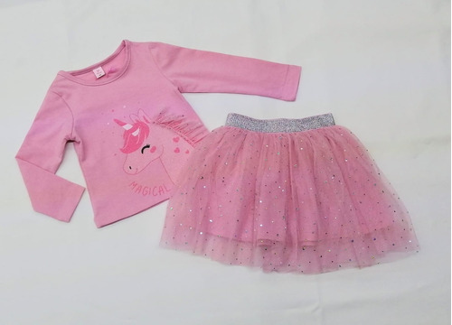 Conjunto Invierno Falda Niña Yimai 2322 #2-6 Años R