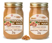 Comprar Pack: 2 Kilos De Mantequillas De Maní Naturales Fitness