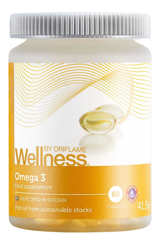Omega 3 Epa Y Dha Wellness Oriflam - Unidad a $1350