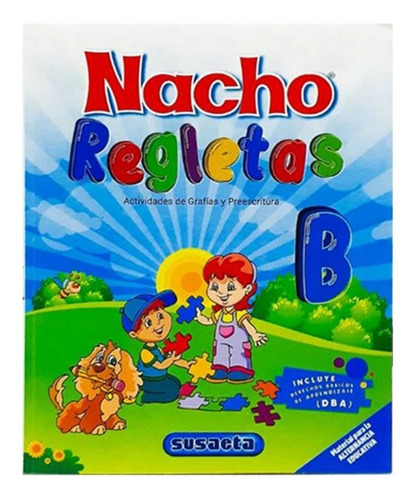 Libro De Inicial Nacho Regletas (a, B, C) Actividades X3 Und