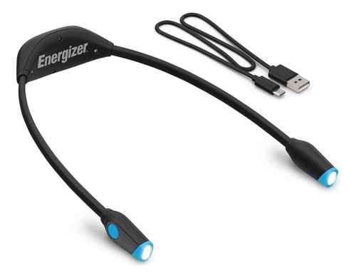 Energizer Led Recargable Negro (luz De Cuello) Flexible, Luz