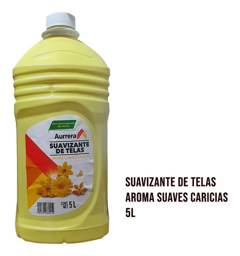 Suavizante De Telas Aurrera Suaves Caricias 5l Ahorro Total!