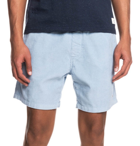 Short Quiksilver Taxer Cord Azul Hombre Eqyws03773-bhl0