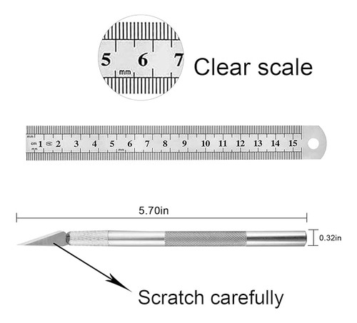 Juego De 94 Cuchillas De Cuchillo De Precisión,corte,modelos