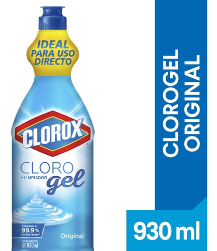 Blanqueador en gel Clorox Original 930ml
