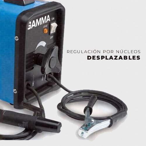 Soldadora Electrica Gamma Jet155 Turbo Maquina Soldar 150amp