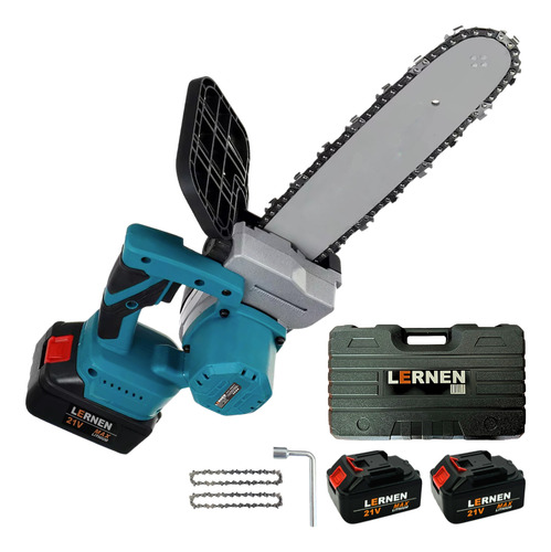 Motosierra Podadora Inalámbrica 12'' + 2 Baterías Y Maletín