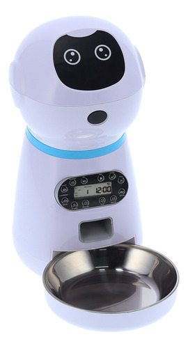 2025 Alimentador Automático For Mascotas Con Forma De Robot