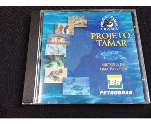 Cd-rom Projeto Tamar - História De Uma Parceria