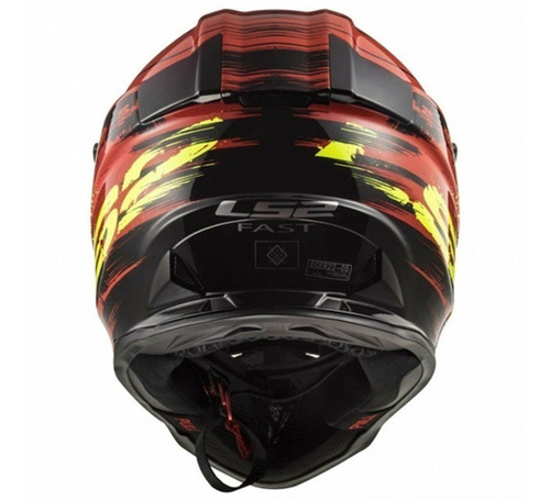Casco Moto Ls2 Mx 437 Gator Fast Motocross Devotobikes