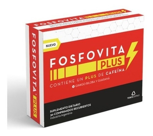 Fosfovita Plus Memoria Y Concentración 30 Comprimidos
