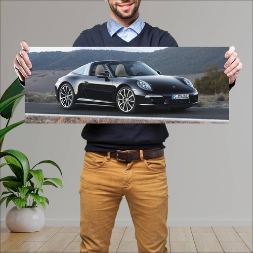 Cuadro 30x80cm Auto 2014 Porsche 911 Targa S 103 840