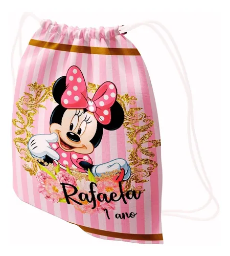 Mochila saco minnie sale