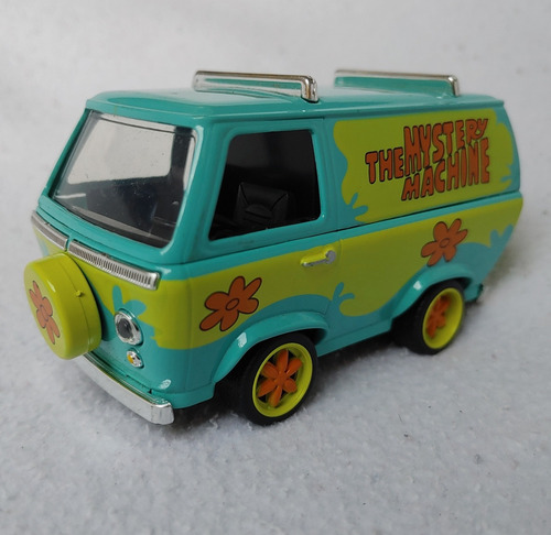 Maquina Del Misterio De Scooby Doo A Escala 10x6x5.5cms Nva