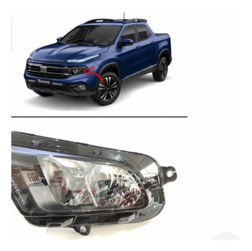 Imagen 2 de 5 de Farol Fiat Toro Todo Repuestos / Todo Para Tu Fiat Toro