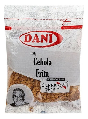 Cebola Frita Disidratada Dani Pacote 160g