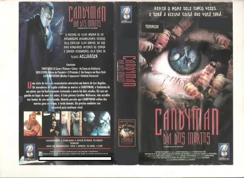 Vhs - Candyman 3 Dia Dos Mortos - Donna D'errico - R$ 69,5