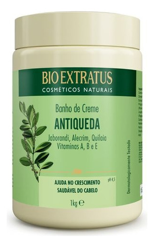 Banho De Creme Bio Extratus 1kg-hidratação-várias Fragrância