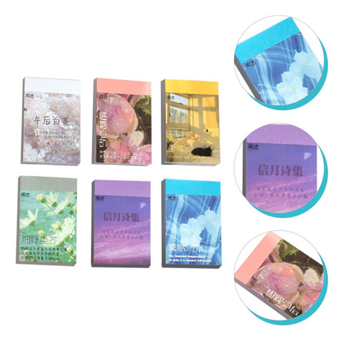 5 Juegos De Pegatinas For Libros Con Forma De Paisaje Y Cue