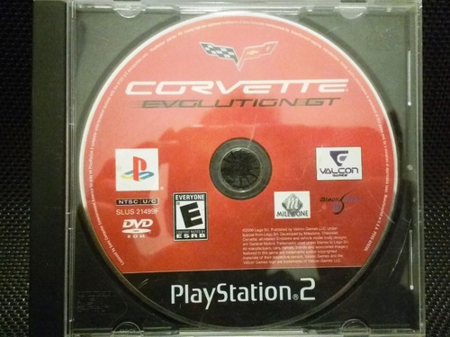 Priviet Corvette Evolution Playstation 2 Ps2