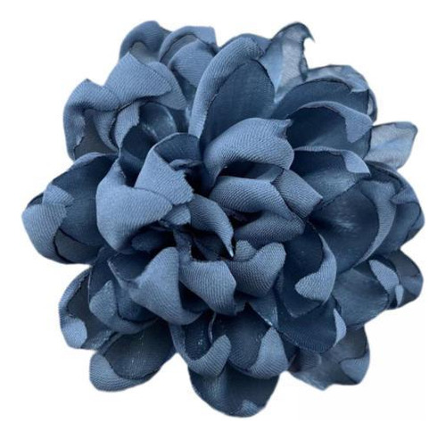5 Broche De Flores Para Solapa Para Mujer, Azul Oscuro