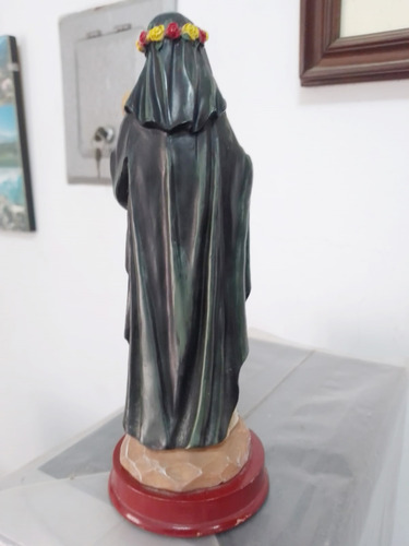 Estatuilla Santa Rosa De Lima Di Angelo Excelente Estado (Usado)