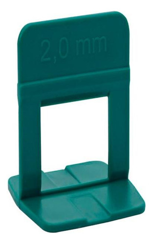 Espacador Nivelador Cortag Slim 2,0mm Verde Com 1000pecas  6